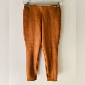 NWT.Marc New York Tan/Carmel Suede-Style Pants Size Medium